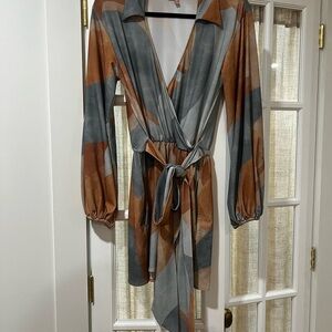 Show Me Your MuMu Wrap Dress